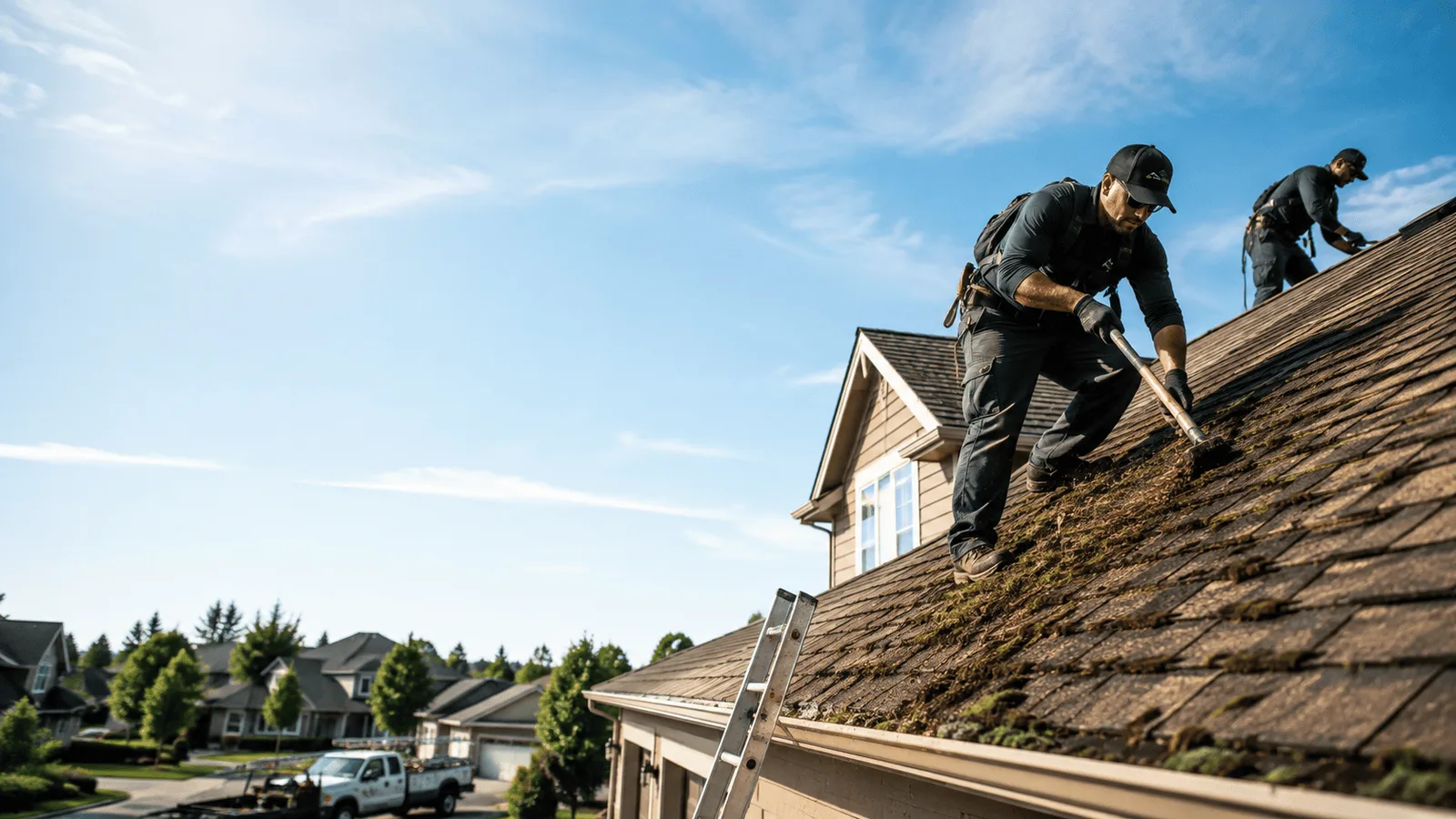 Roof Moss Removal in Atlas, MI near me